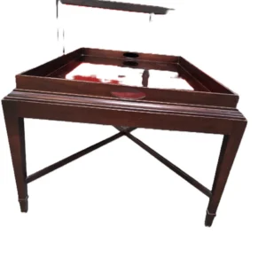 Vintage Baker Mahogany Tray Top Table 1